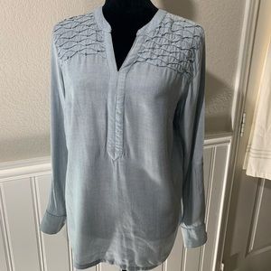 Bandolino loose tunic blouse top